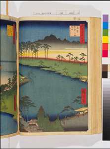 東洋文庫 所蔵 岩崎文庫 名所江戸百景 角筈熊野十二社