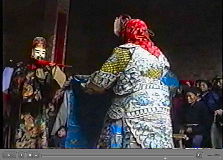 江西万載県潭埠村沙江橋丁氏村の儺舞　動画　 田仲一成 東洋文庫